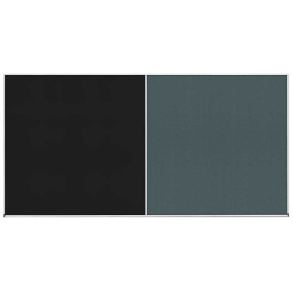 Enclosed Corkboard, 1 Door, 48"x36", 4" Fra